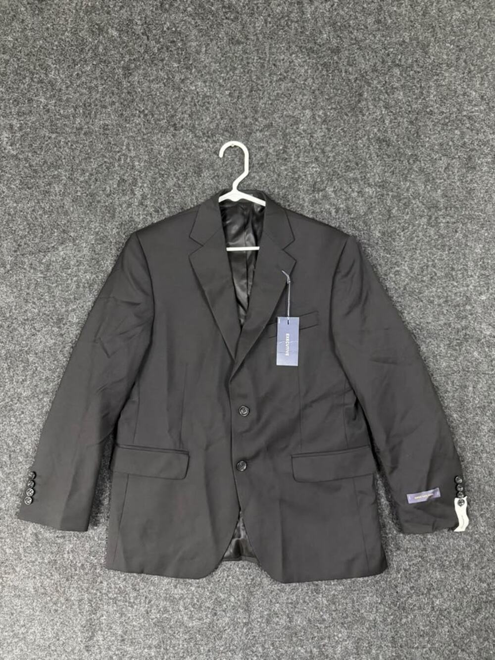 Stafford Classic Fit 100% Wool Black Blazer Men's 40R New With Tags